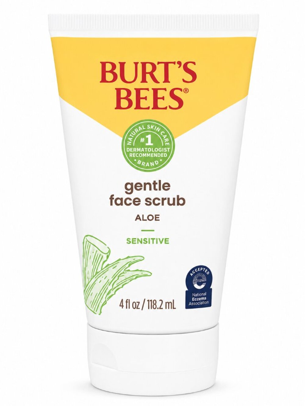 $6 Add-On Burt’s Bees Gentle Face Scrub Aloe For a Fresh Blemish Free Face